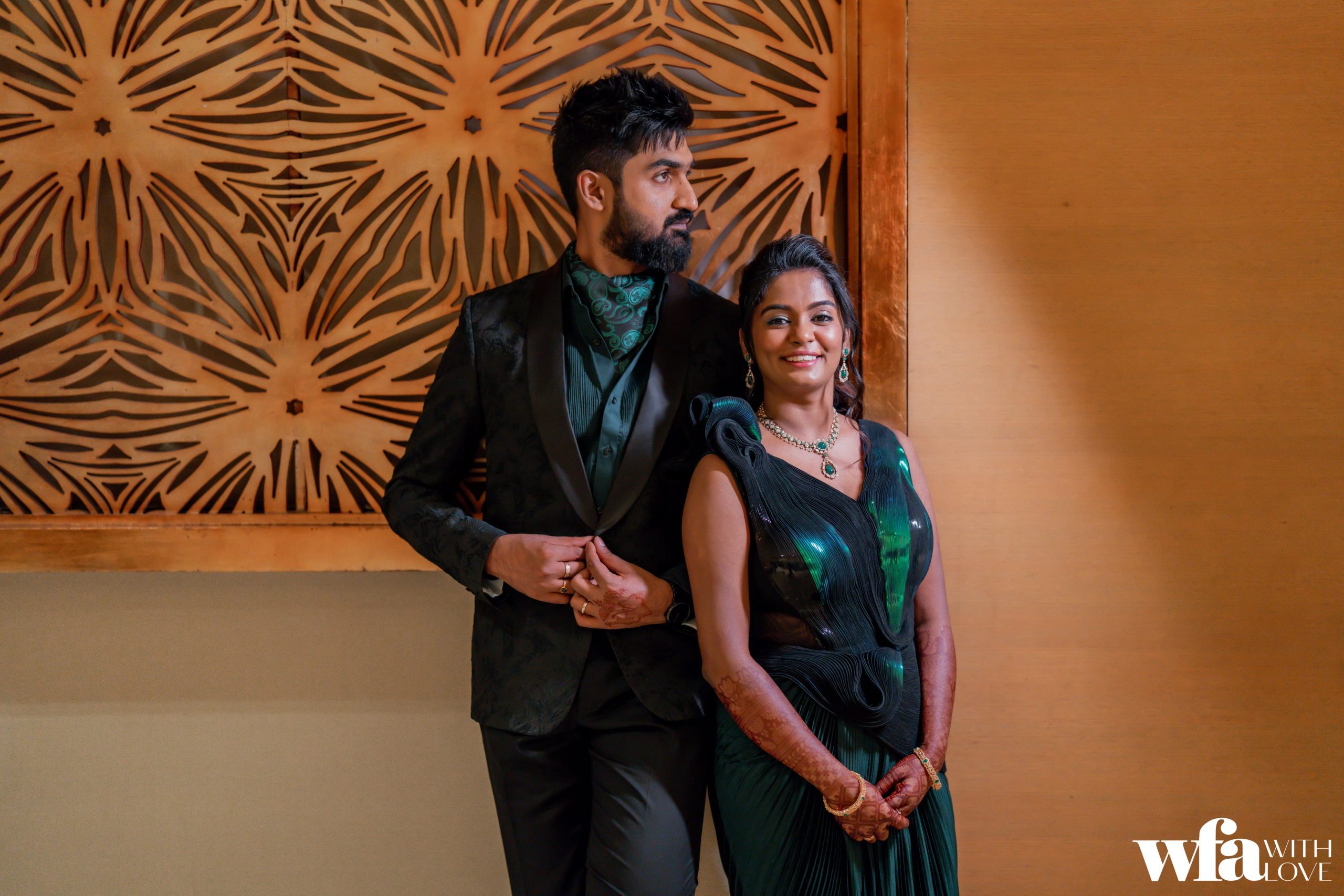 0021 – Aishu and Harsha bridge, groom wedding styling by South India and Chennai’s best fashion stylist Ekta Nahar