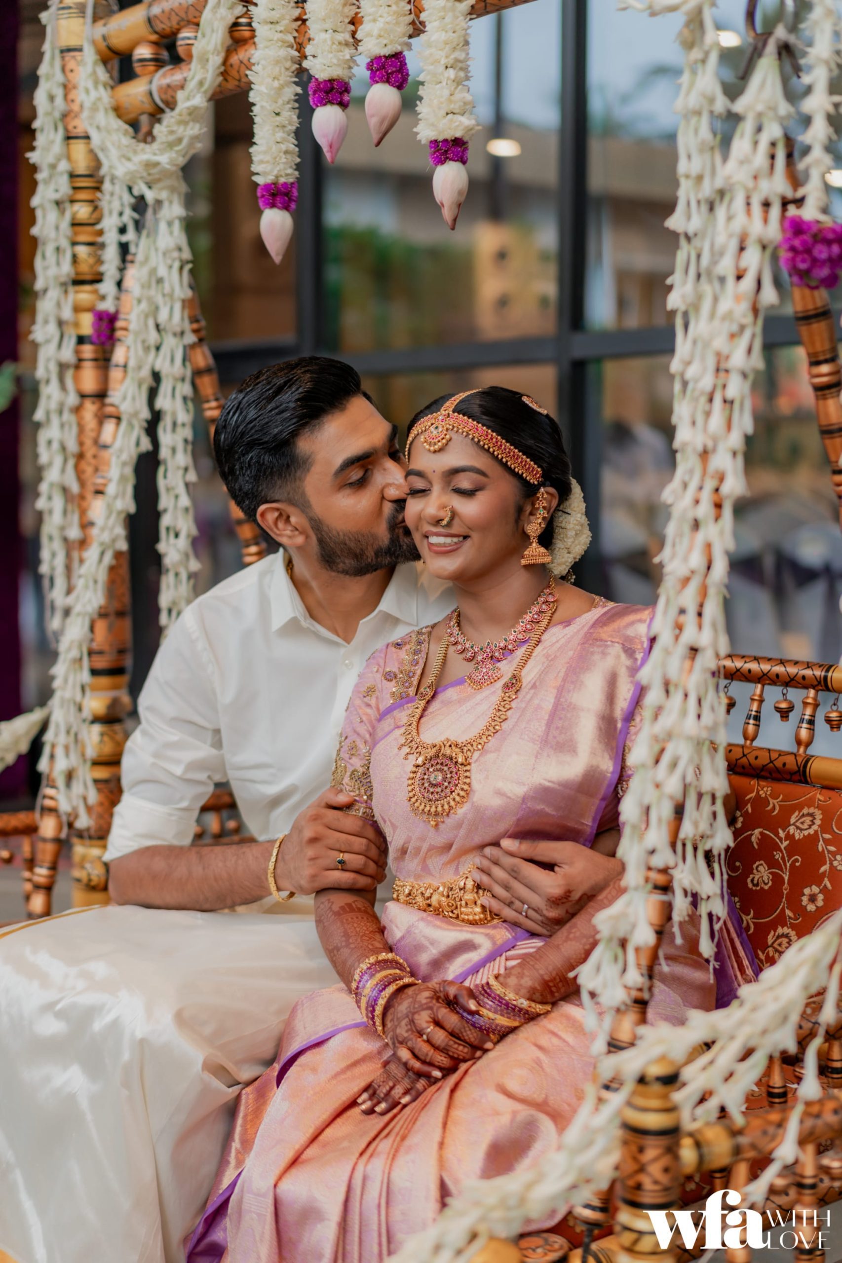 0040 – Aishu and Harsha bridge, groom wedding styling by South India and Chennai’s best fashion stylist Ekta Nahar